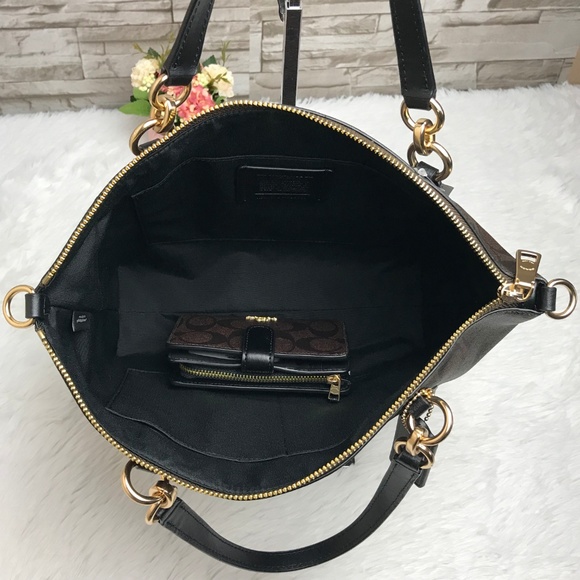 👜COACH SET🌺SMALL KELSEY SATCHEL&WALLET - Picture 4 of 8